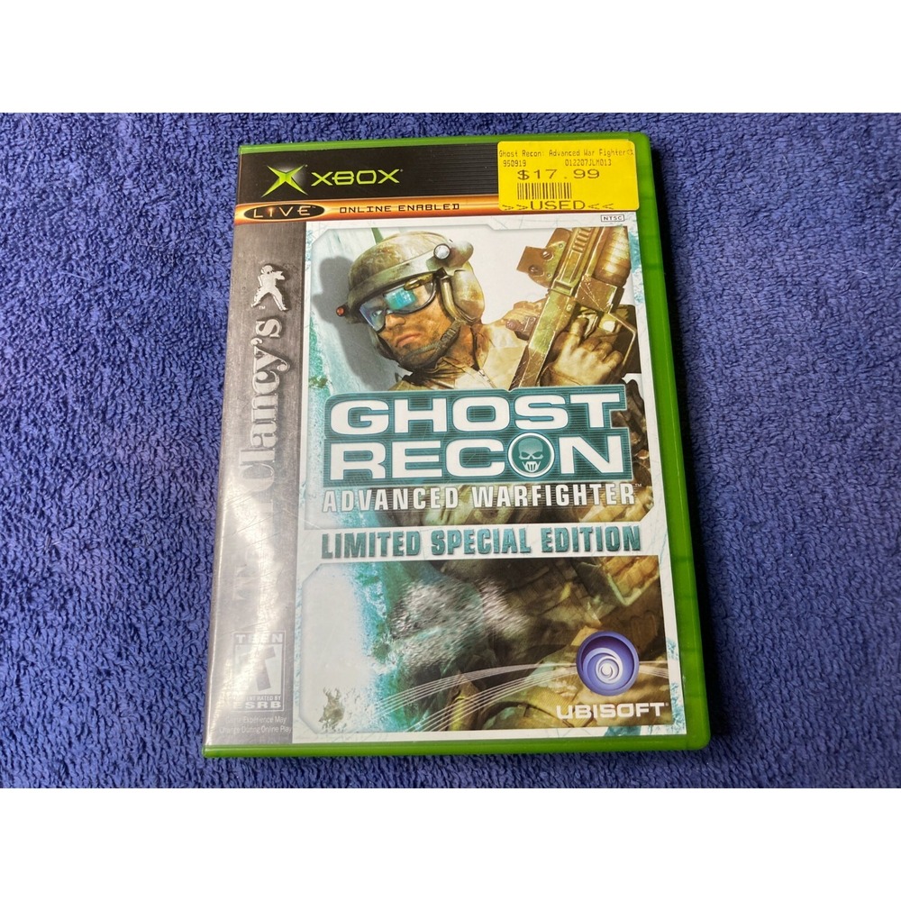 Tom Clancy's Ghost Recon Advanced Warfighter Xbox 2006 Limited Special Edition